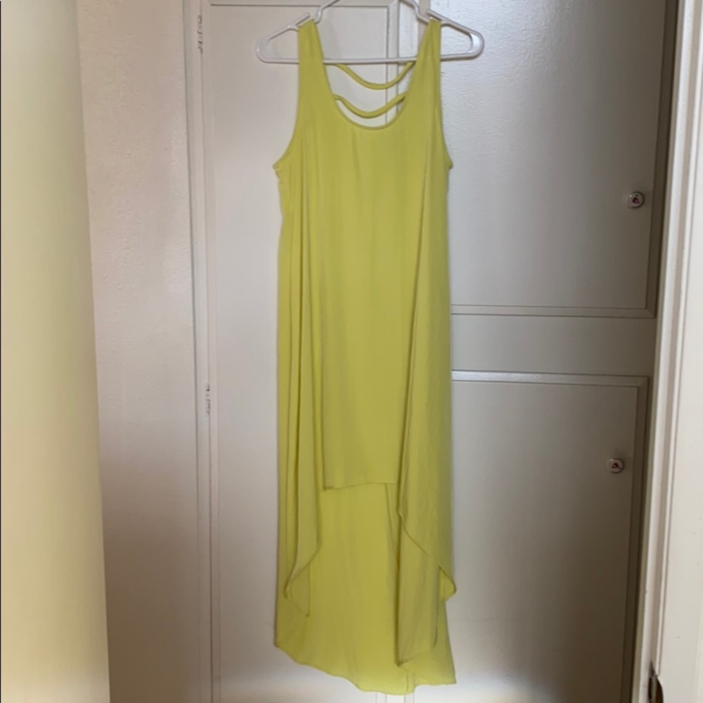 High-Low Slip Dress
